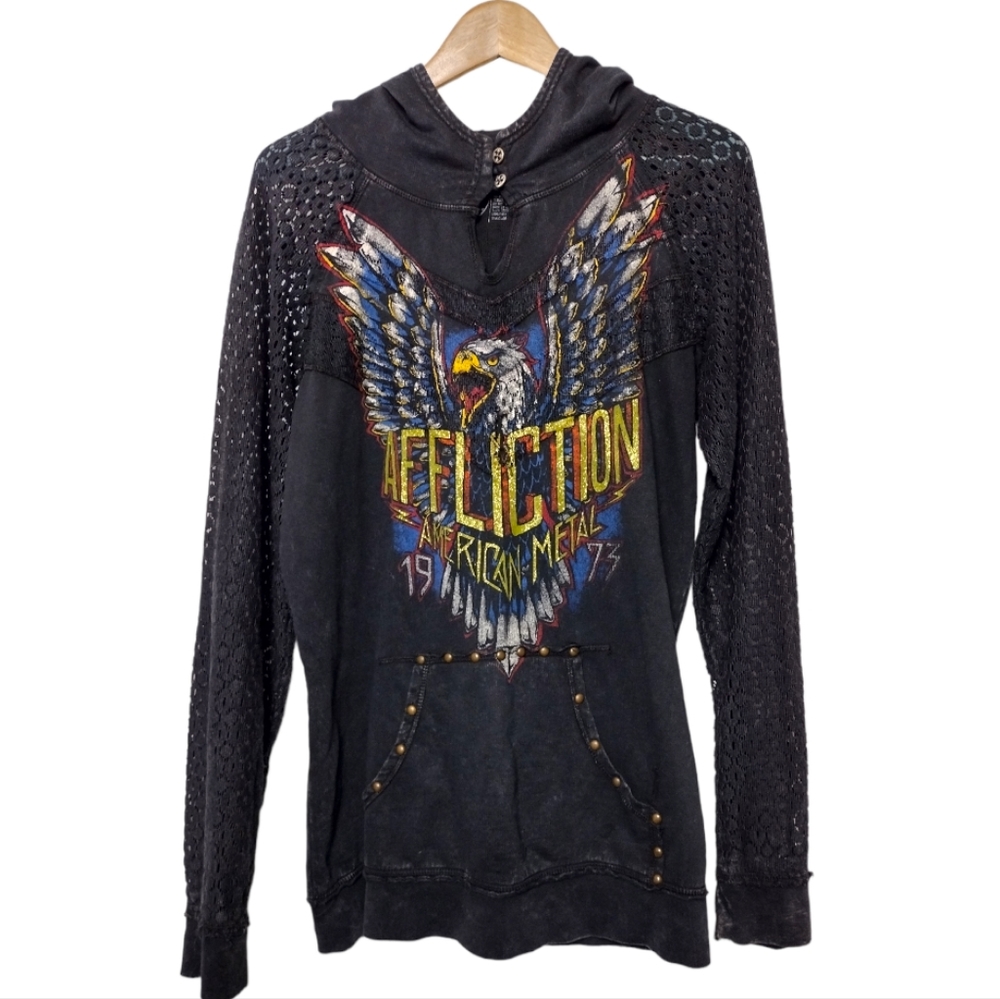 Affliction American Metal Hoodie